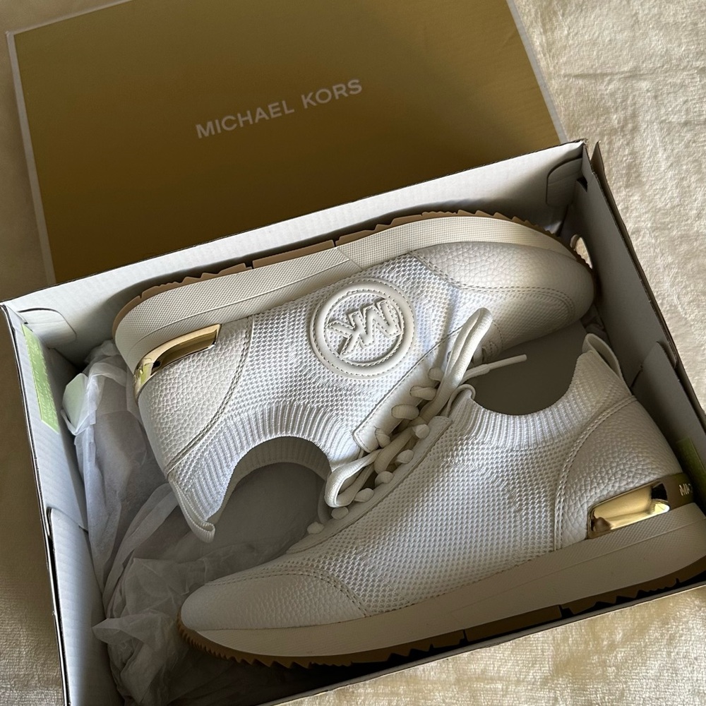 Michael Kors White Sneakers